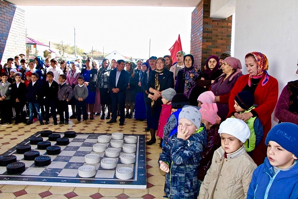 Сегодня  в Хунзахском районе в селе Цада состоялось открытие Дома культуры.