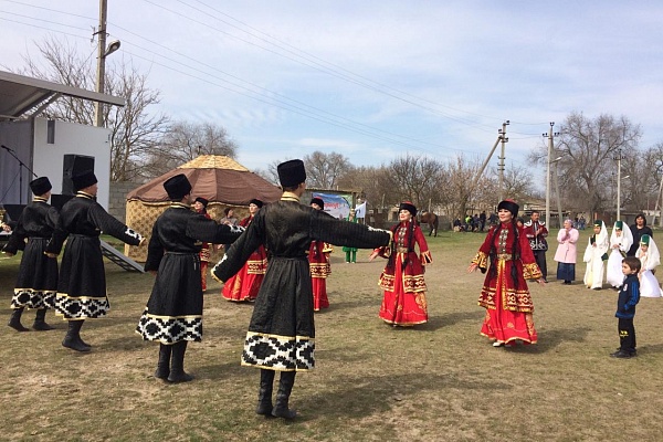 14 марта в с.Нариман Ногайского встретили праздник весны «Навруз байрам». 