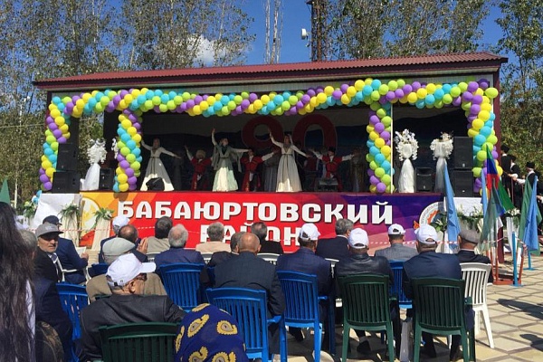 В Бабаюртовском районе прошли юбилейные мероприятия