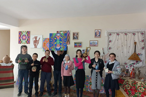 В Капкайкентском сельском Доме культуры Каякентского района прошло мероприятие под названием «Прогулка в Этнодвор»