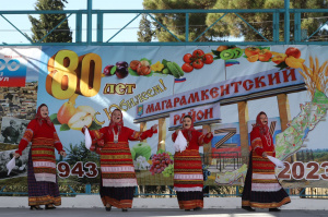 В Магарамкентском районе состоялся традиционный Республиканский фестиваль народного творчества «Самурская осень»