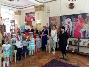 В Каспийске прошло мероприятие для детей, посвященное Дню России
