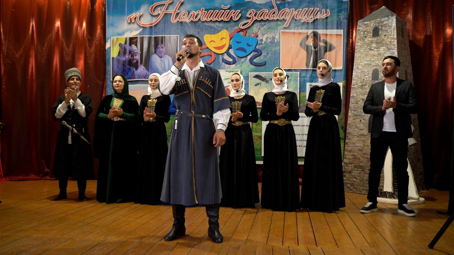 В Хасавюртовском районе в рамках 100 - летия народного поэта Дагестана Расула Гамзатова прошел праздник чеченской культуры « Нохчийн Забараш».