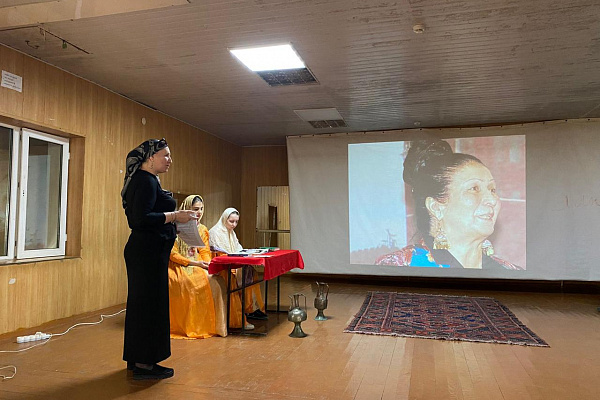 В филиале Центра традиционной культуры  п. Шамхал Управления культуры администрации г. Махачкалы прошёл поэтический вечер «Муза дагестанской поэзии»