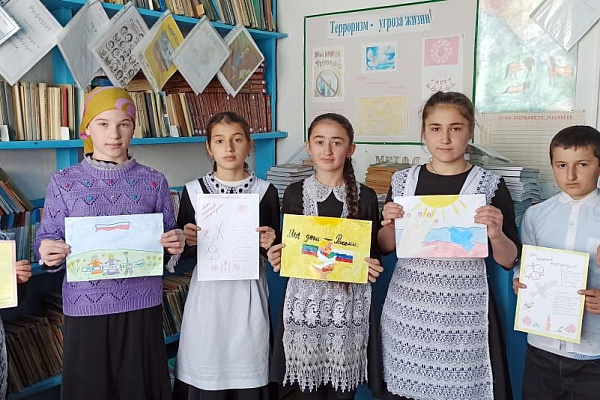 В Центре культуры и досуга с. Цатаних Унцукульского района прошёл конкурс рисунка  «Мы дети одной планеты»