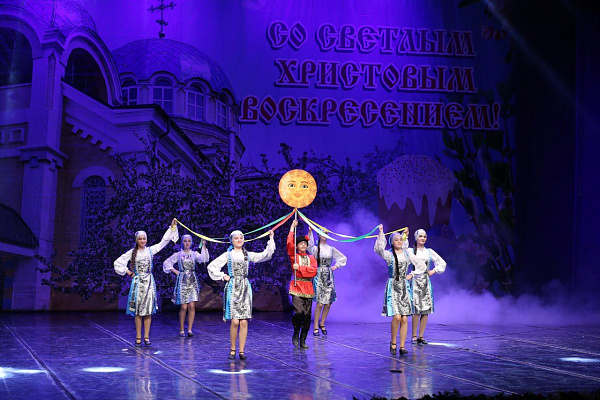 18 апреля в 13.00 в большом зале Русского театра состоится Республиканский Православный праздник Пасхи