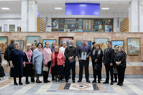 15 ноября состоялось открытие персональной выставки Владимира Громова «Путь судьбы. 