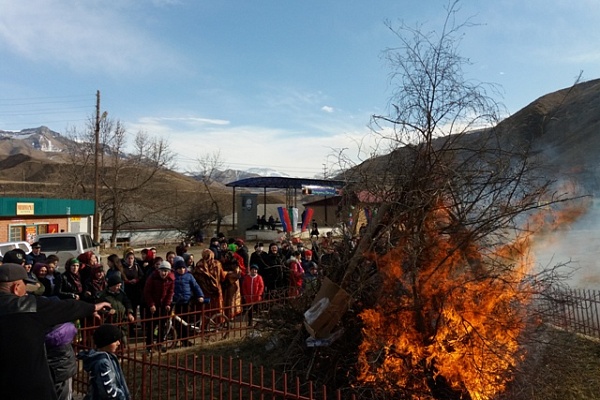 В селе Вачи  Кулинского района  с размахом отметили День весеннего равноденствия