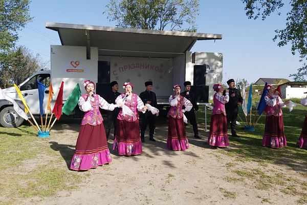 В селе Сангиши Кизлярского района продолжился Фестиваль Дарения #МЫВМЕСТЕ