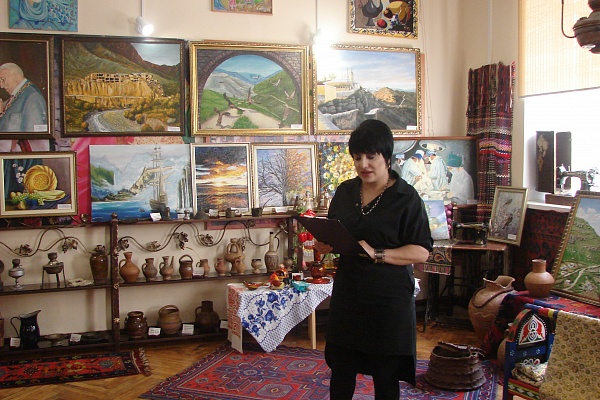 Выставка  самодеятельных художников «Мир талантов» в Каскийске
