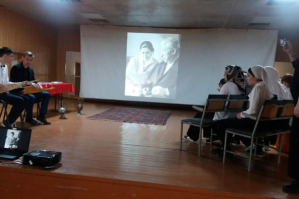 В филиале Центра традиционной культуры  п. Шамхал Управления культуры администрации г. Махачкалы прошёл поэтический вечер «Муза дагестанской поэзии»