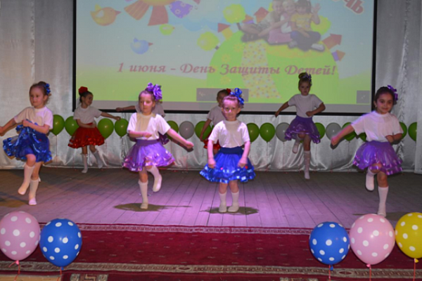 Праздник детства  провели в Тарумовском районе