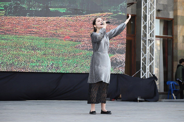 Детско-юношеский концерт патриотической направленности  «Мы - будущее России» прошел в Махачкале 1 июня